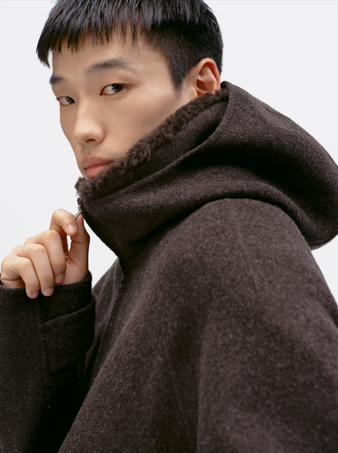 SIMPLE PROJECT CASHMERE BLEND JACKET