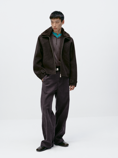 SIMPLE PROJECT CASHMERE BLEND JACKET