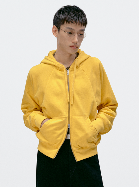 SIMPLE PROJECT WASHED OVERDYED SWEATSHIRT
