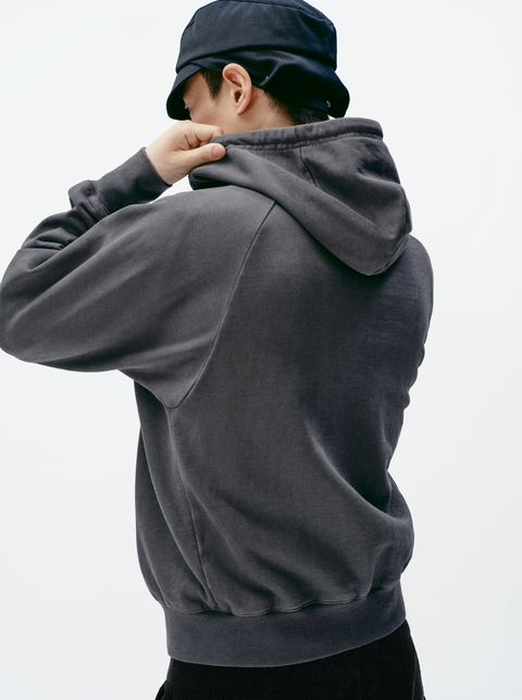 SIMPLE PROJECT WASHED OVERDYED SWEATSHIRT
