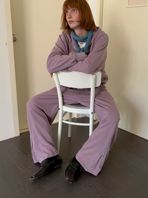 SIMPLE PROJECT WASHED SWEATPANTS