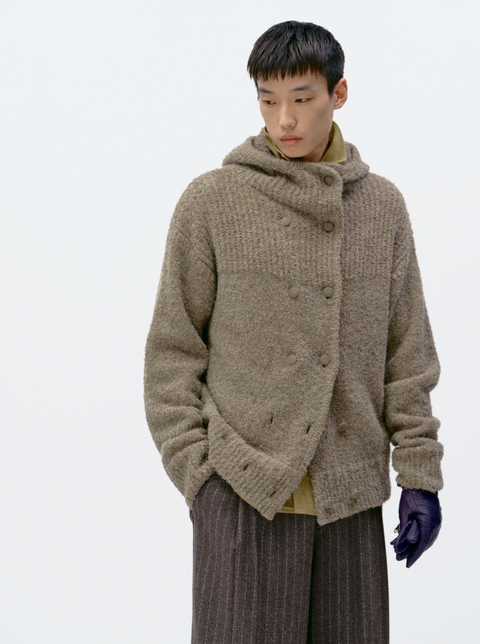 SIMPLE PROJECT ALPACA CARDIGAN