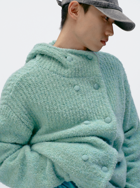 SIMPLE PROJECT ALPACA CARDIGAN