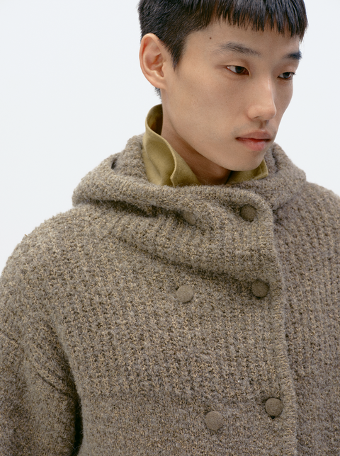 SIMPLE PROJECT ALPACA CARDIGAN