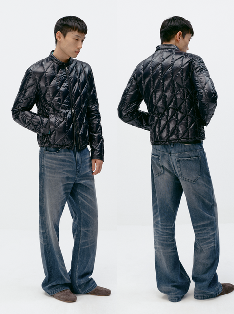 SIMPLE PROJECT LIGHT DOWN JACKET