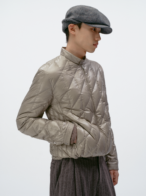 SIMPLE PROJECT LIGHT DOWN JACKET