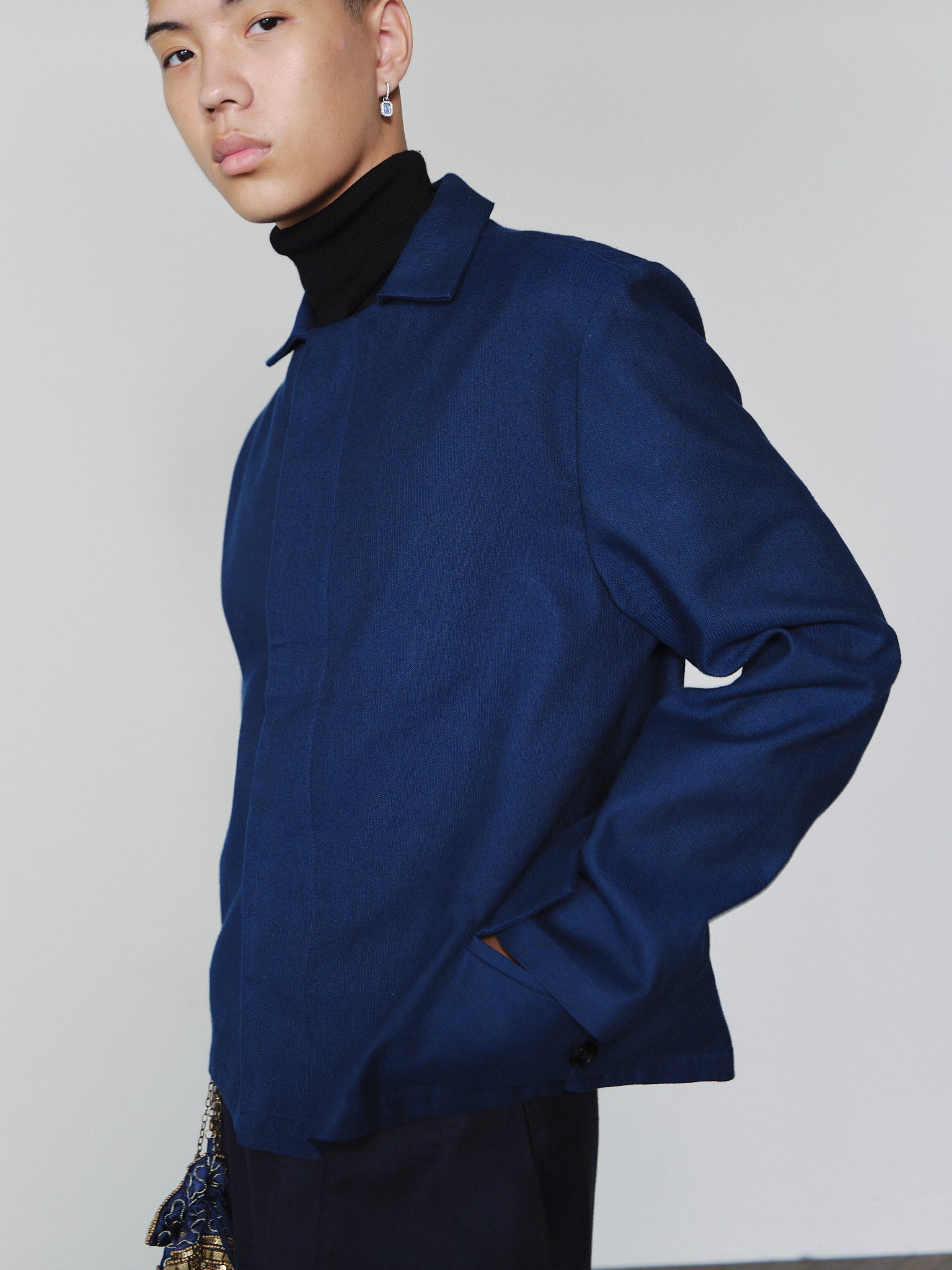 SAIRENSSEI STRUCTURED-COLLAR CORDUROY JACKET – Remold Lab