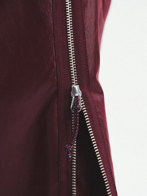 MOUNTAIN FEVER METALLIC NYLON ZIP POCKET PARACHUTE PANTS