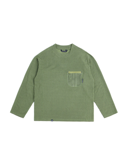 MOUNTAIN FEVER ZIGZAG FLEECE MOCK NECK PULLOVER