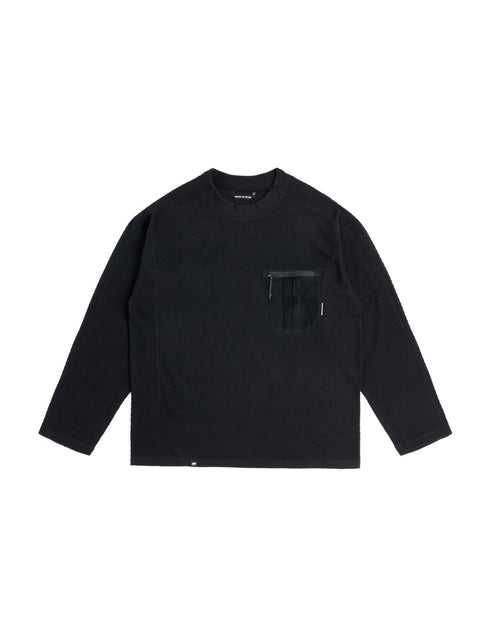 MOUNTAIN FEVER ZIGZAG FLEECE MOCK NECK PULLOVER