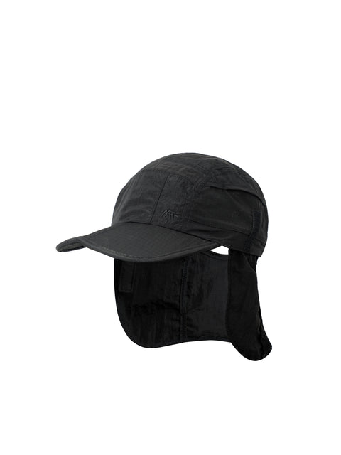 MOUNTAIN FEVER METALLIC NYLON PATCHWORK CAP WITH NECK SHADE
