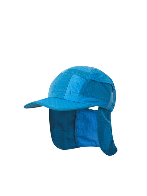 MOUNTAIN FEVER METALLIC NYLON PATCHWORK CAP WITH NECK SHADE