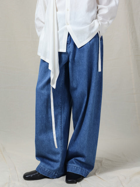 VAPOURBLUE CARGO DENIM JEANS