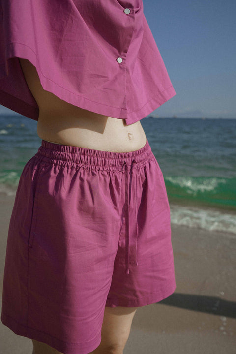 TRIPPIN PURPLE COTTON PAJAMA SET