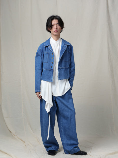 VAPOURBLUE PAINTER DENIM JACKET