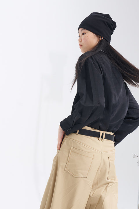 DOSORDONTS KHAKI WAVY TROUSERS