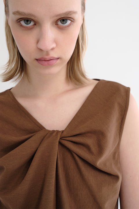 DOSORDONTS REVERSIBLE RUCHED VEST