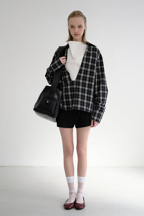 DOSORDONTS REVERSIBLE RUCHED VEST