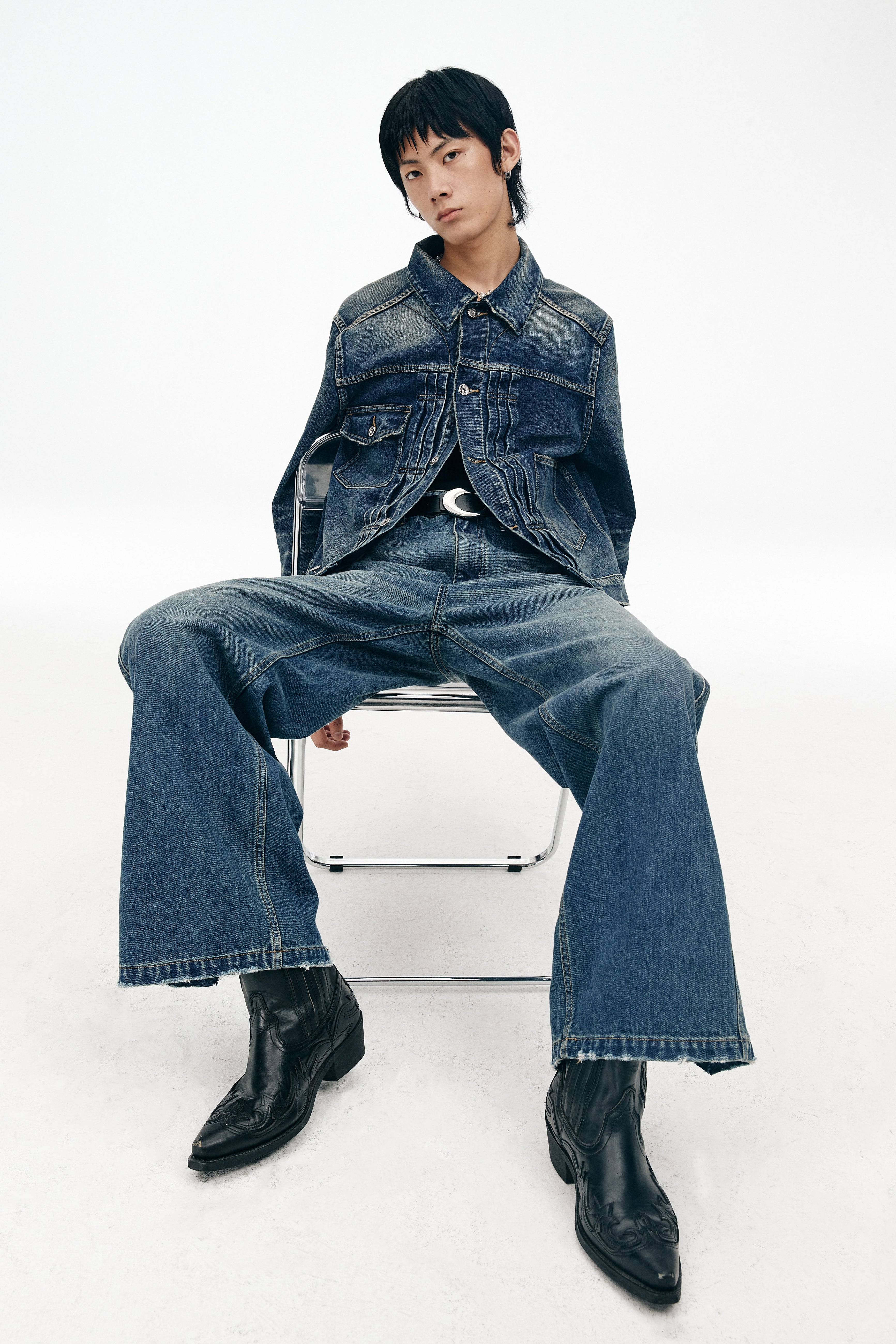 Simple Project Jeans SIMPLE PROJECT STRAIGHT-LEG JEANS – Remold Lab