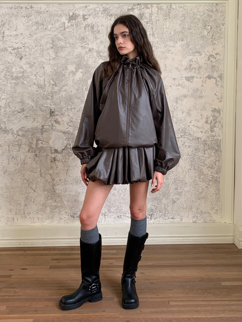 Bubble coat 2025 and skirt set