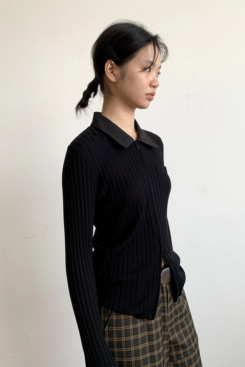 DOSORDONTS TENCEL-WOOL CARDIGAN