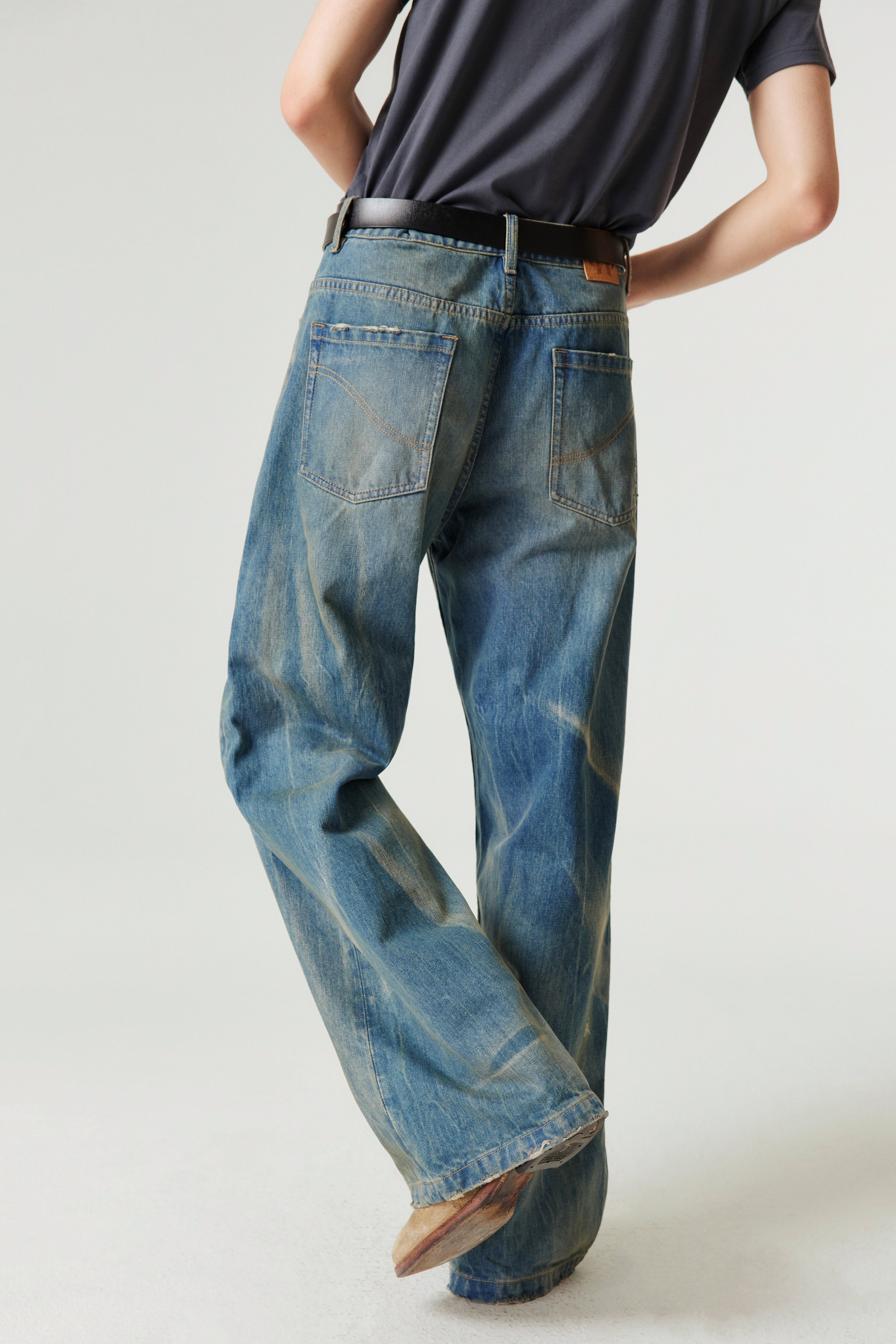 SIMPLE PROJECT NEVADA A-LINE JEANS