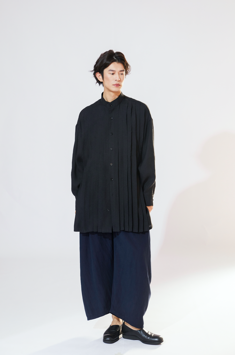 VAPOURBLUE PLEATED SHIRT