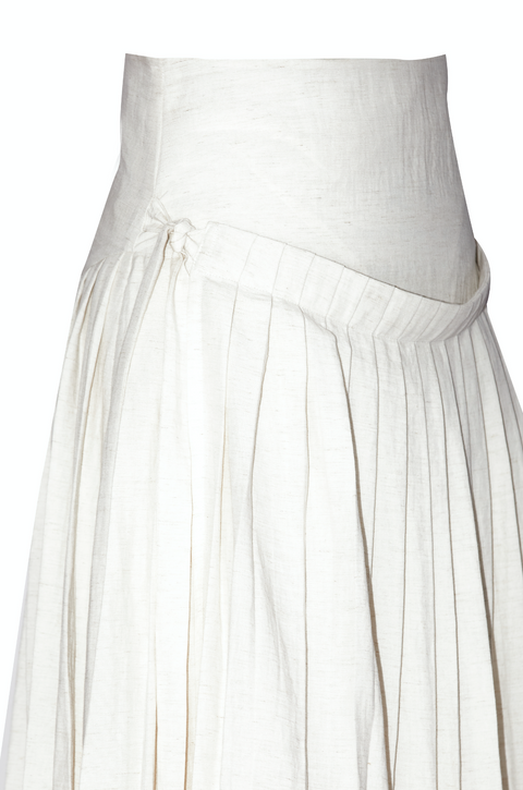 VAPOURBLUE PLEATED SKIRT