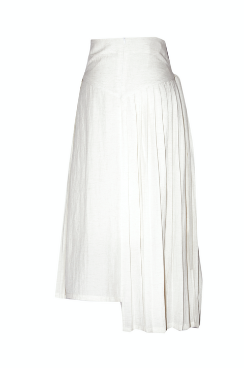 VAPOURBLUE PLEATED SKIRT