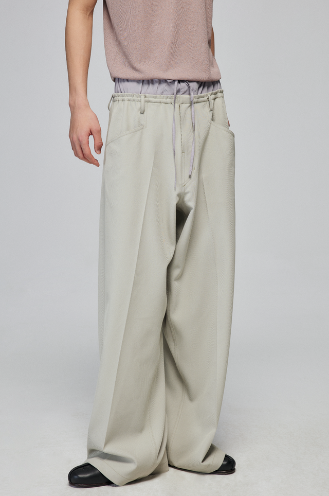 SIMPLE PROJECT FAUX TWO-PIECE PANTS – Remold Lab