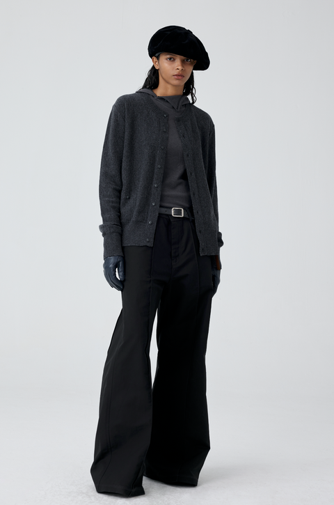 SIMPLE PROJECT WIDE-LEG TROUSERS