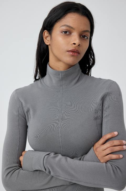 SIMPLE PROJECT SLIM LONG SLEEVE T-SHIRT（WOMEN）