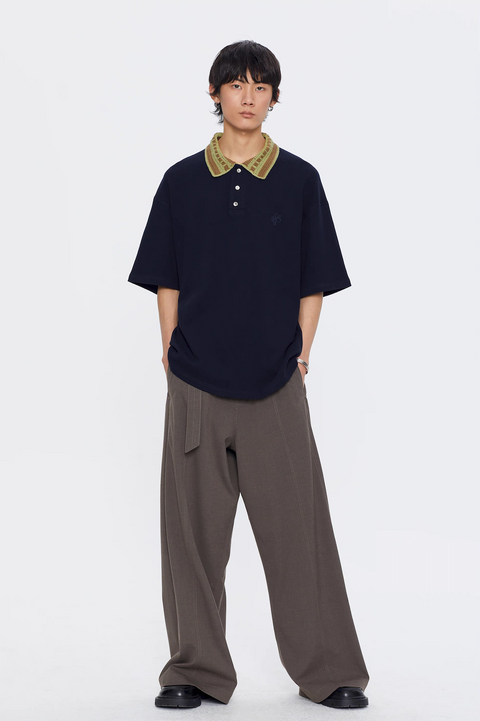 SIMPLE PROJECT TR WIDE-LEG TROUSERS