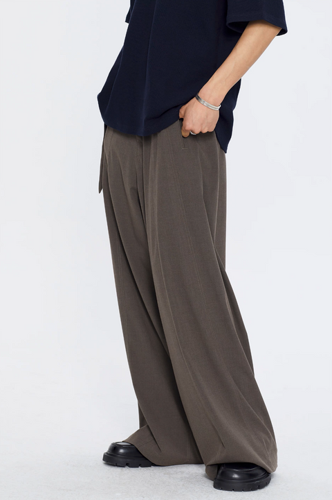 SIMPLE PROJECT TR WIDE-LEG TROUSERS