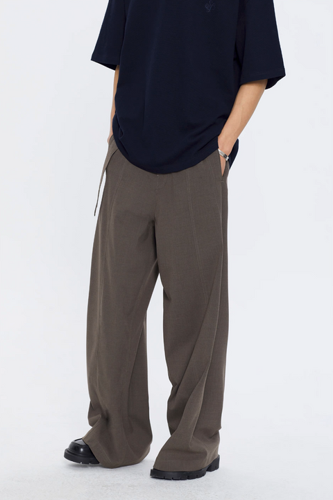 SIMPLE PROJECT TR WIDE-LEG TROUSERS