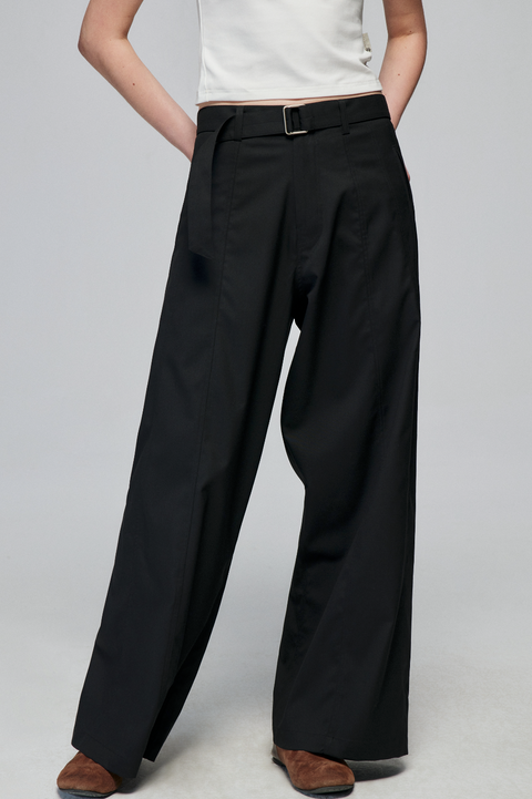 SIMPLE PROJECT TR WIDE-LEG TROUSERS