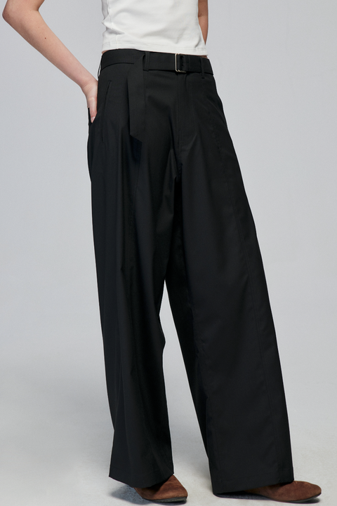 SIMPLE PROJECT TR WIDE-LEG TROUSERS