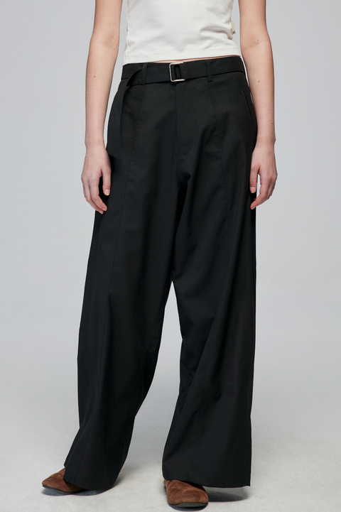 SIMPLE PROJECT TR WIDE-LEG TROUSERS