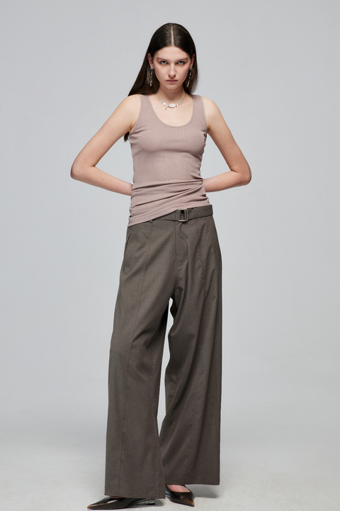 SIMPLE PROJECT TR WIDE-LEG TROUSERS