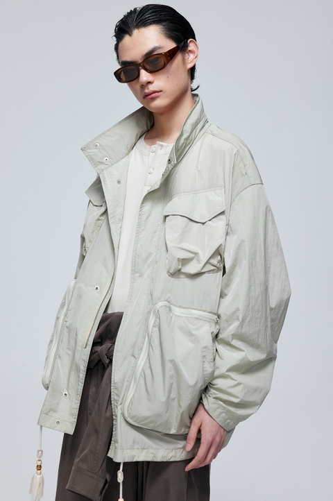 SIMPLE PROJECT NYLON M65 JACKET