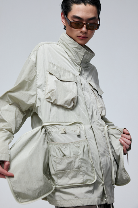 SIMPLE PROJECT NYLON M65 JACKET