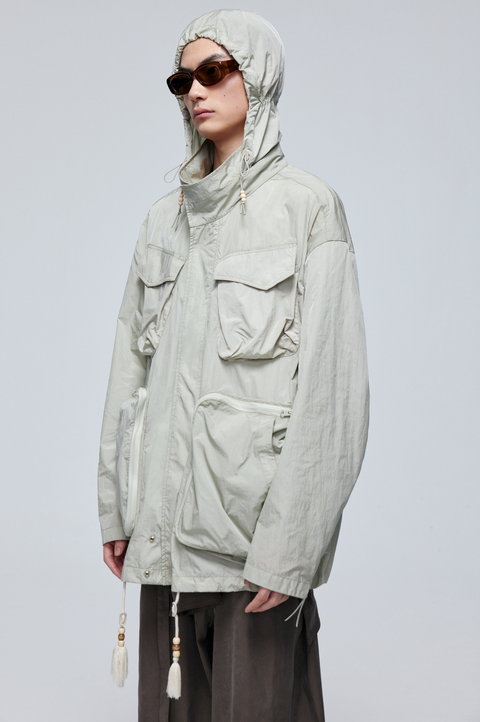 SIMPLE PROJECT NYLON M65 JACKET