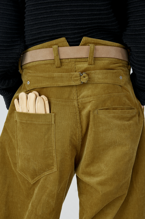 SIMPLE PROJECT CORDUROY TROUSERS