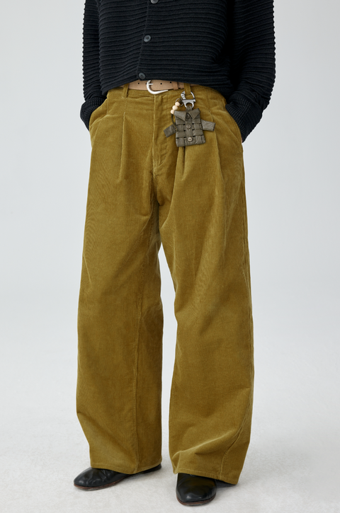 SIMPLE PROJECT CORDUROY TROUSERS