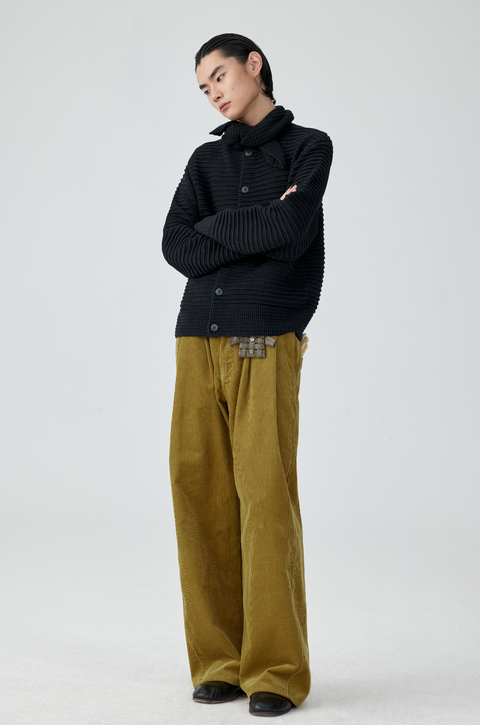 SIMPLE PROJECT CORDUROY TROUSERS