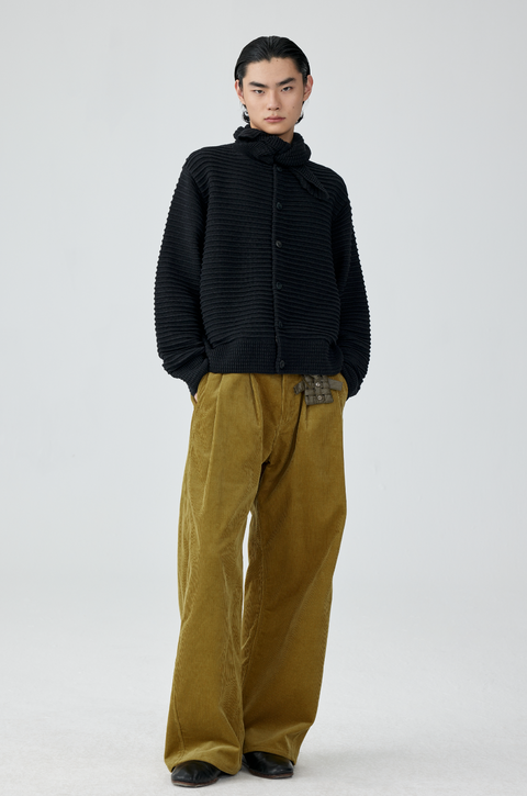 SIMPLE PROJECT CORDUROY TROUSERS