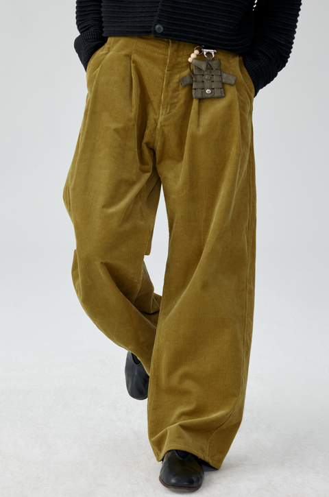 SIMPLE PROJECT CORDUROY TROUSERS