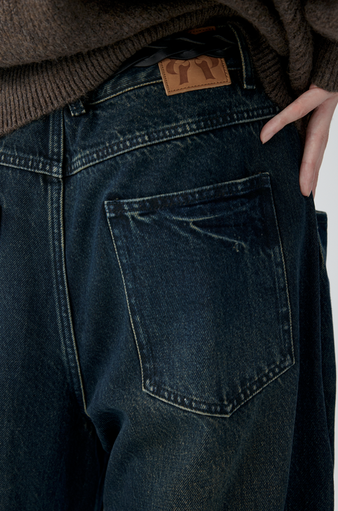 SIMPLE PROJECT RAW EDGE JEANS