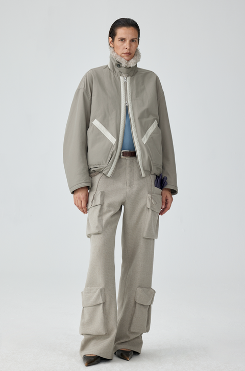 SIMPLE PROJECT POCKET CARGO TROUSERS