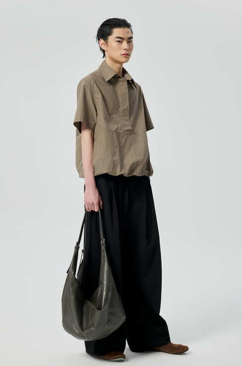 Simple Project 2 way VEG TAN BAG 即完品 SIMPLE PROJECT 2-WAY VEG TAN BAG – Remold Lab